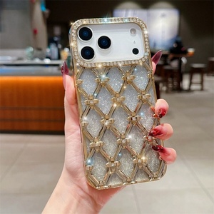 เคสโทรศัพท์มือถือที่เต็มไปด้วยผงแฟลชแบบค่อยเป็นค่อยไปที่ออกแบบอย่างหรูหราสำหรับ iPhone 17 16 PROMAX PLUS 14 13 12 11 Air - Product Image 4