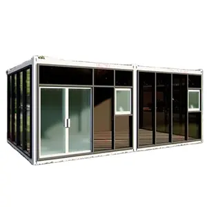 Versand faltbares luxuriöses vorgefertigtes Haus Container tragbares mobiles faltbares Tiny Home erweiterbares modulares Containerhaus