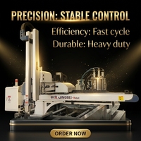 Bon prix, manipulateur robotisé à tête de taureau 3 axes certifié CE Jingbei JBHH-1100P-L1800 pour machines de moulage par injection