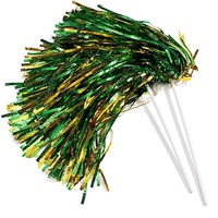 Best-seller Pompom poms deux couleurs Pompom-pom girl Cheerleader Cheering Squad Pompons pour jeux de danse Team Spirit Cheer Rooter Poms