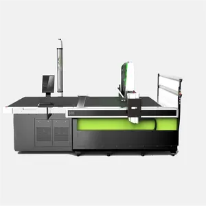 YINENG KP-X Cnc kesme makineleri kumaş tekstil kesme masa örtüsü çift bıçak bileme ile kesme