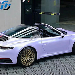 Suministro directo de fábrica Super brillante Crystal Stella Purple PET TPU Vinilo polimérico Car Wrap Full 1,52x18M/5x60FT Tamaño del rollo - Product Image 4