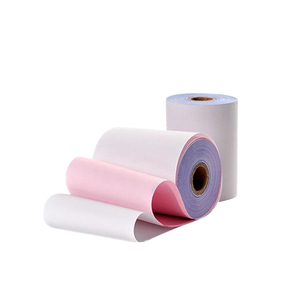 Ingrosso 75mm x 75mm 3 strati carta non Carbonless POS rotoli di carta personalizzata NCR ricevuta con caratteristiche ad alta visibilità - Product Image 3