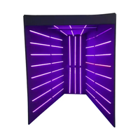Cabine photo 360 personnalisée avec logo, colorée, 8ft 10ft, avec éclairage LED multicolore