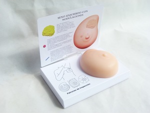 Modèle de sein en silicone pour l'auto-examen et l'enseignement médical - Product Image 3
