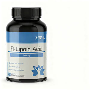 Complément alimentaire à marque privée OEM, acide R-lipoïque 300 mg en capsules pour adultes - Soutien immunitaire - Product Image 1