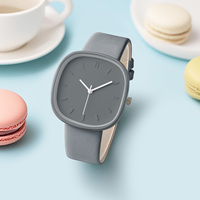 W001 Fashion terbaru penjualan laris jam tangan warna permen perempuan tali silikon menawan jam tangan wanita grosir jam tangan wanita