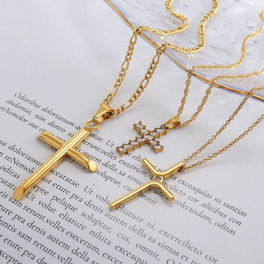 New Gold Chain Design Men's Stainless Steel 18K Plated