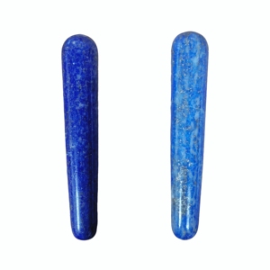 Bâton de massage en lapis-lazuli, outil d'acupression, outil de spa en jade - Product Image 4