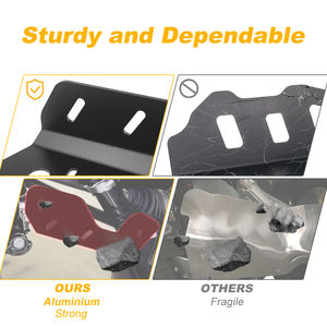 Waximoto Fit <span class=keywords><strong>pour</strong></span> Suzuki King <span class=keywords><strong>Quad</strong></span> 500 750 2010-2024 Protecteurs anti-éclaboussures avant arrière ATV A-arm Guard Cover Protector - Product Image 6