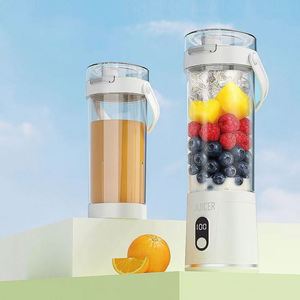 600ml Fresh Fruit Smoothies Electric Mixer USB Rechargeable Cup Personal Bottle Mini Blenders Juice Portable Juicer Blender - Product Image 1
