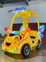 Voiture électrique pour enfants Little Bee, 12V, véhicule insecte pour enfants, vente en gros pour parcs d'attractions commerciaux