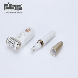 DSP 4 In 1 Beauty Epilator For Face Hands Legs Rechargeable Waterproof IPX4 With USB Cable And Storage Bag - Product Image 3