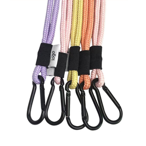Cordon tressé <span class=keywords><strong>personnalisé</strong></span> avec mousqueton métallique pour téléphone, bandoulière, <span class=keywords><strong>porte</strong></span>-clés et <span class=keywords><strong>porte</strong></span>-badge - Product Image 2