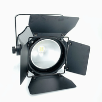Projecteurs LED COB 200W avec volets coupe-flux 6-en-1 RGBWA UV, projecteurs linéaires, éclairage DJ DMX512 pour scène, mariages et fêtes