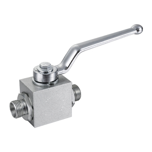 Vanne à boisseau sphérique hydraulique à haute pression <span class=keywords><strong>Khb</strong></span>/khm/khp/khb3k Npt/ Sae/bsp/bspt/métrique vanne à boisseau sphérique hydraulique en acier au carbone inoxydable - Product Image 4