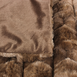 فو فو فاخر الصديقهو مع رمي الفراء العكسي شيربا الدافئ - Product Image 4