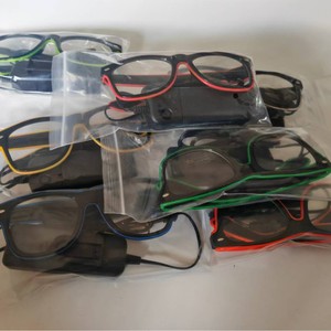 Gafas Luminosas con Tecnología LED Inspiradas en <span class=keywords><strong>Ray</strong></span>-<span class=keywords><strong>Ban</strong></span> para Fiestas de Halloween, Bares, Discotecas, Escenarios y Conciertos - Product Image 4