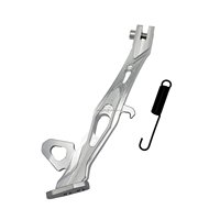 NOUVEAU Béquille latérale en alliage d'aluminium pour scooter Support résistant pour bicyclette et moto électrique