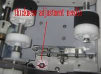 Machine à cartes de visite A3, coupe-cartes automatique, découpe précise des cartes, œil électronique, largeur réglable de 85 à 95 mm