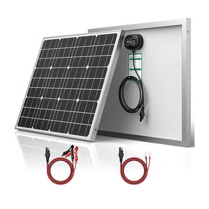 Заводская дешевая цена, высокоэффективные, 50 Вт, монокристаллические солнечные панели с рамкой из алюминиевого сплава - Product Image 5