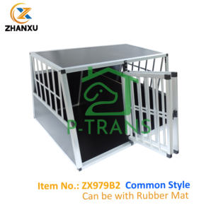 Köpek taşıma kutusu alüminyum taşıma arabası kafes taşıyıcı ZX979B2 - Product Image 5