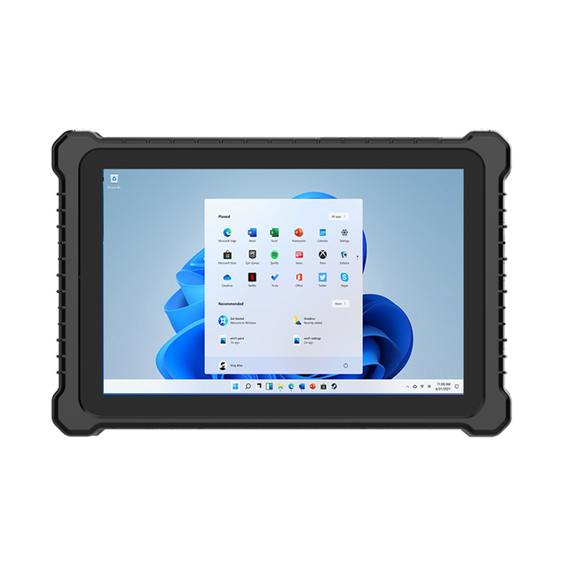10" Intel Windows 11 Rugged Tablet I5-1235U 16GB RAM Industrial Car Diagnostics Field Service Outdoor Surveying IP65 Wi-Fi