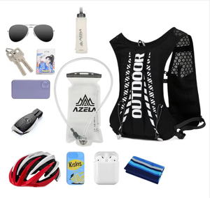 MKW2074 <span class=keywords><strong>Chaleco</strong></span> de Hidratación Personalizado para Deportes al Aire Libre, Transpirable y Ligero para Ciclismo, Maratón y Senderismo, Mochila Impermeable con Bolsa de Agua - Product Image 6