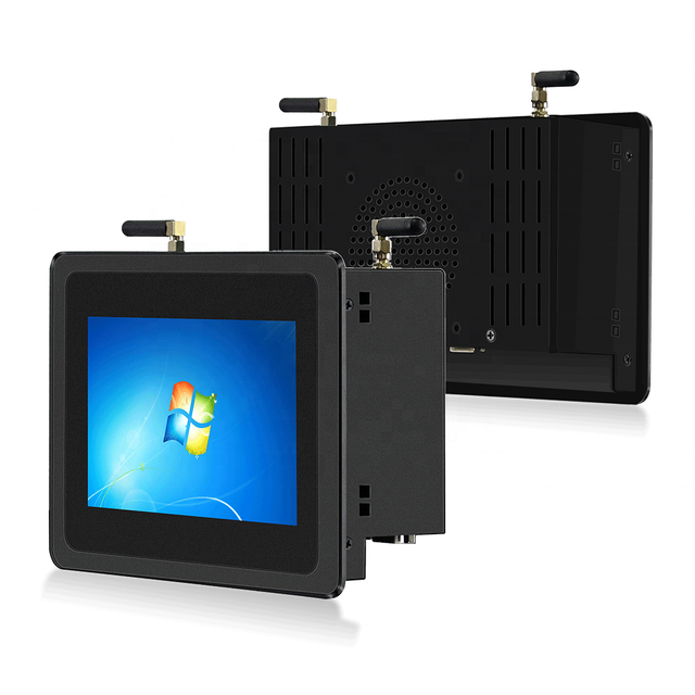 7 Inch Panel PC Industrial Computer Mini PC IP65 Dustproof Temperature Embedded Box with J1900 CPU in Stock