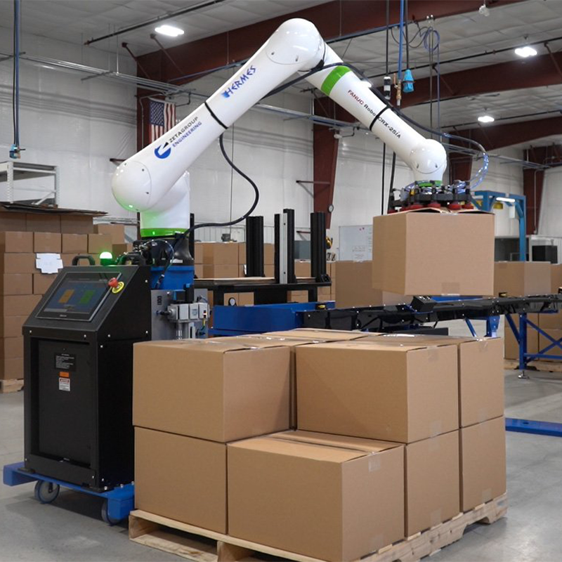 Stackable Robots FANUC 30kg Palletizing Collaborative Robot Arm Narrow Space Cobot with ...