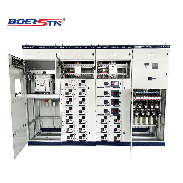 Boerstn GCK GCS Motor Control Center Withdrawable Switchgear Factory CE Certified Electrical Power Distribution Panel 400V 630A