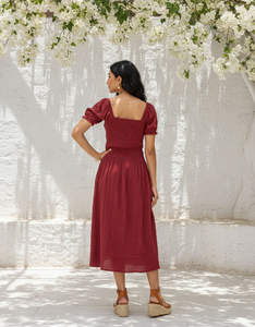 Vestido Casual de Verano para Mujer, Corte Holgado, Tela Suave y Cómoda, Ligero, Ideal para Viajes, Vacaciones y Resort - Product Image 5