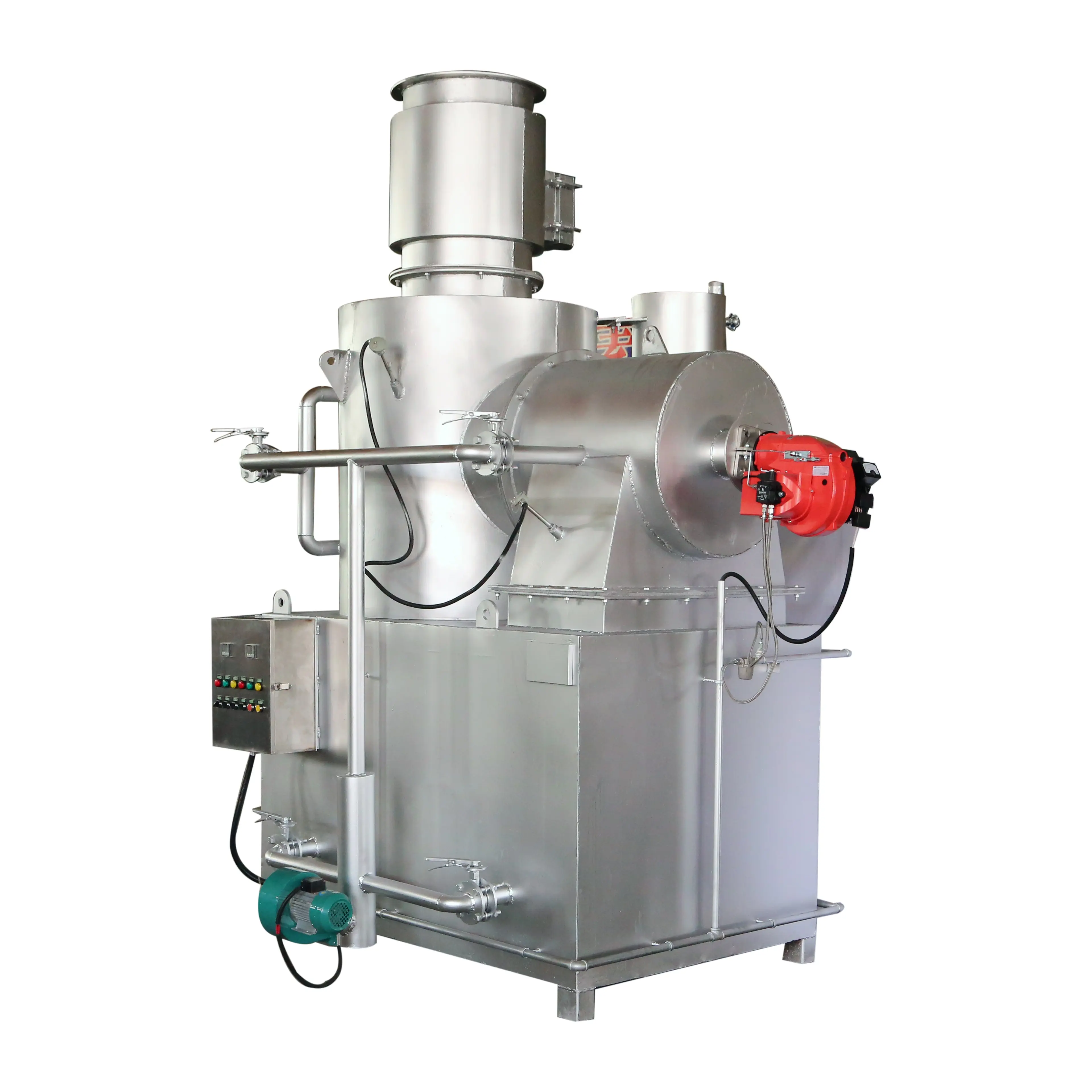 smokeless medical / hospital / clinical pharmaceutical pet animal solid waste incinerator price for hazardous garbage treatment