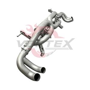 Système d'échappement Catback à soupapes Vortex Heat Shield SS304 pour Audi R8 V10 5.2L 2019-2023, kit de tuning performance, ensemble tuyau et silencieux - Product Image 4