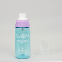 Bouteille en plastique de pulvérisation de brume fine pour animaux de compagnie de haute qualité pour les solutions de nettoyage Mini bouteille de pulvérisation de distributeur fin de cheveux pour bouteille cosmétique