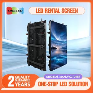 Écran d'affichage LED <span class=keywords><strong>Cob</strong></span> haute résistance Conception de location extérieure à verrouillage rapide Coupe-vent Avant Arrière HD Haute luminosité Entretien facile - Product Image 5