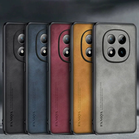 Pour Infinix Hot 70 Smart 20, étui en cuir givré, coque antichoc en PC rigide, étui en cuir PU imitation peau de mouton pour Tecno Camon 50