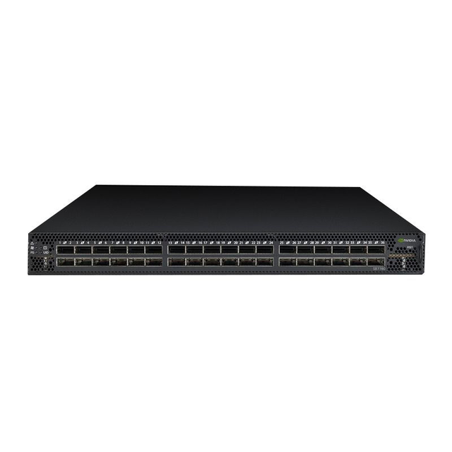 Wholesale Price MQM9790-NS2F for NVIDIA 64-Port NDR 400G InfiniBand Data Center Switch 32 OSFP Ports