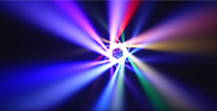 Luz Profesional para Escenario de 800W, 19 LEDs RGBW de 40W, Carcasa Resistente al Calor, DMX512, Control por Voz para Conciertos y Eventos