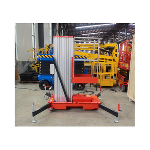 รถยกไฮดรอลิกแบบยกตัวแนวตั้ง ใช้สำหรับทำความสะอาดกระจกบนที่สูง - Product Image 5
