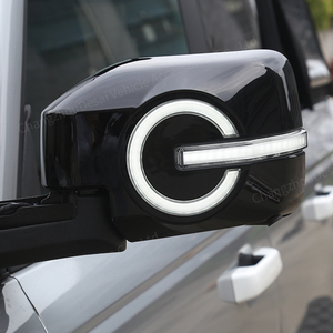 Novela experiencia Visual señales de giro de flujo suave Fácil instalación espejo retrovisor para 2021 2022 2023 <span class=keywords><strong>Ford</strong></span> <span class=keywords><strong>Bronco</strong></span> 2/4-puerta - Product Image 2