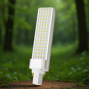 Lampadina LED 10W con attacco G24, luce bianca fredda, lampada sostitutiva a risparmio energetico - Product Image 3