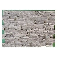 NEU 2024 Usine de Chine Prix bon marché Faux imperméable Panneau mural extérieur artificiel 3d Castle Rock Pu Stone Pour la décoration d'hôtel