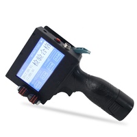 Impresora portátil de inyección de tinta manual, máquina de codificación de citas con fecha de caducidad de logotipo