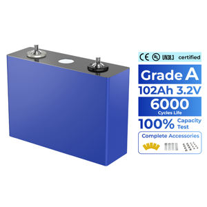 Сертифицированные призматические литий-ионные аккумуляторные ячейки <span class=keywords><strong>LiFePO4</strong></span> сверхвысокой мощности 3,2 В 102 Ач для электромобилей - Product Image 1