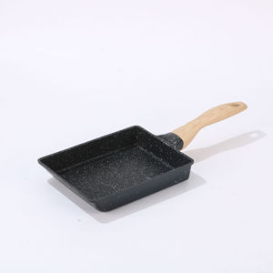 Stile giapponese moderno Maifan pietra Tamagoyaki piatto padella antiaderente quadrato padella per uso domestico per le uova colazione bistecca frittura - Product Image 6