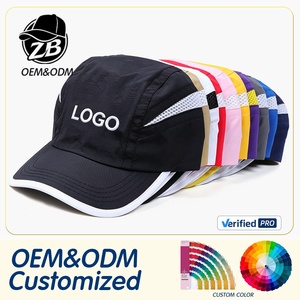 Gorra Deportiva Ligera de Secado Rápido para Correr, Gorra de <span class=keywords><strong>Sol</strong></span> Atlética con Diseño Empalmado, Impermeable, de Secado Rápido, para Golf y Béisbol - Product Image 1