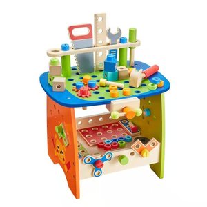 Vente en gros <span class=keywords><strong>de</strong></span> bancs <span class=keywords><strong>de</strong></span> construction en bois à thème <span class=keywords><strong>bricolage</strong></span> Offre Spéciale, ensemble d'établi puzzle pour enfants <span class=keywords><strong>de</strong></span> 3 ans et plus pour garçons et filles - Product Image 1