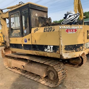 Excavatrice d'occasion Caterpillar E120B, marque japonaise d'origine, 12 tonnes, sur chenilles en caoutchouc, taille moyenne, modèle 2020, godet de 0,6 m³ - Product Image 5