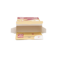Boîte en papier rigide recyclable haut de gamme avec impression de logo personnalisée, emballage cosmétique durable avec éponge, estampage à chaud UV/laminage mat